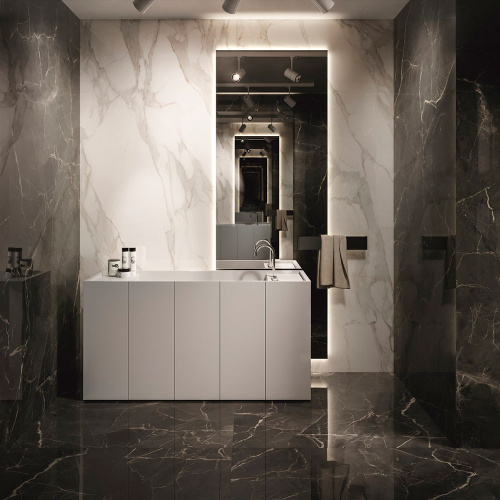 Supergres Ceramiche Purity Of Marble P60I Imperial Grey RT 60x60