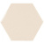 Equipe Scale 21914 Hexagon (Cream) Ivory 10.7x12.4