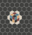 TopCer Hexagon Insert Daman 20.6x20.6