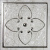 Monopole Ceramica Petra Silver A 15x15