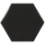 Equipe Scale 21915 Hexagon Black 10.7x12.4