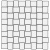 Settecento V-stone 16628 Nut Mosaico Twist 30x30