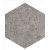 Ape ceramica Hexagon Soft Anthracite 23x26